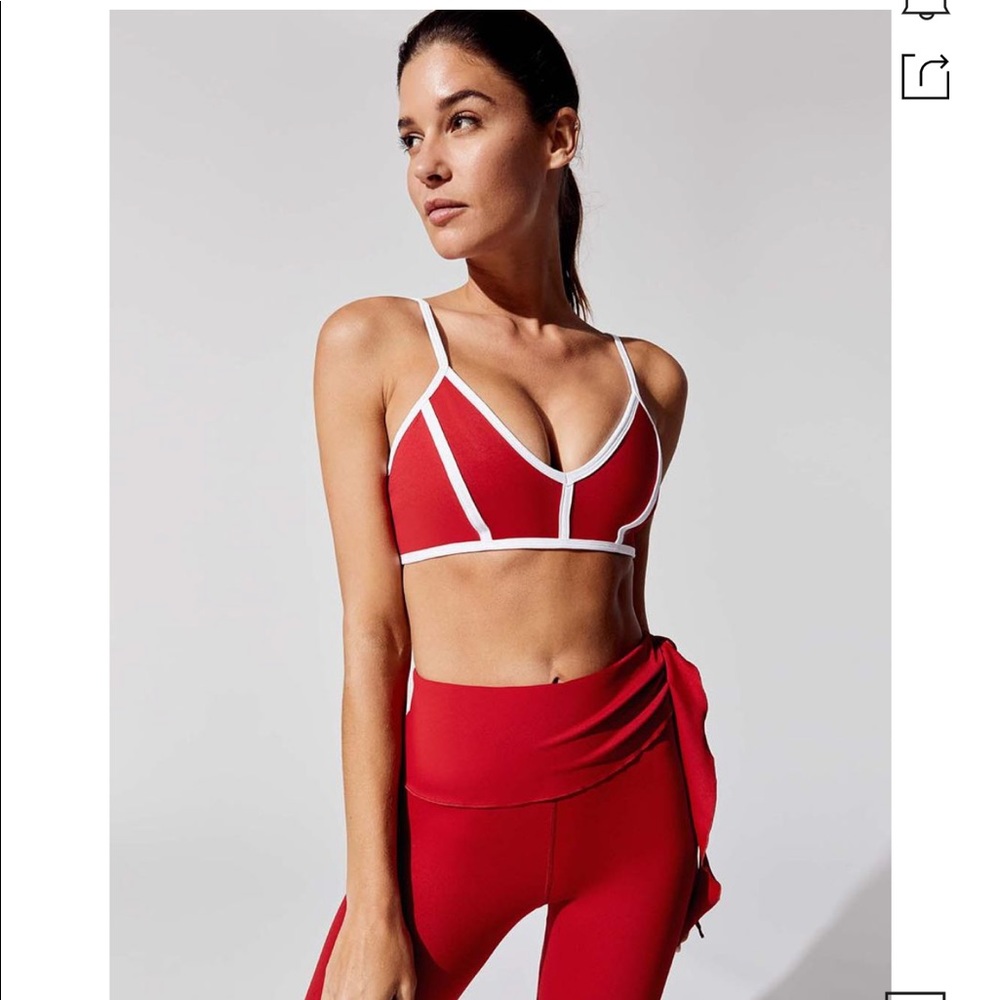 Carbon38 v-neck bralette